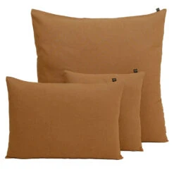 Housse De Coussin En Lin Et Coton Tabac 80x80cm - Figari