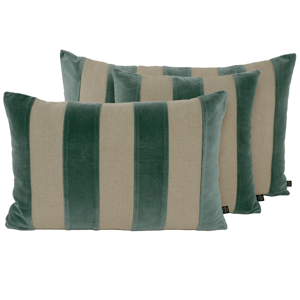 Housse De Coussin En Lin Pigeon 50x80cm - Brisbane 3 Housse De Coussin En Lin Pigeon 50x80cm - Brisbane