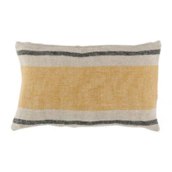 Housse De Coussin En Lin Safran 50x30cm - Hemlin