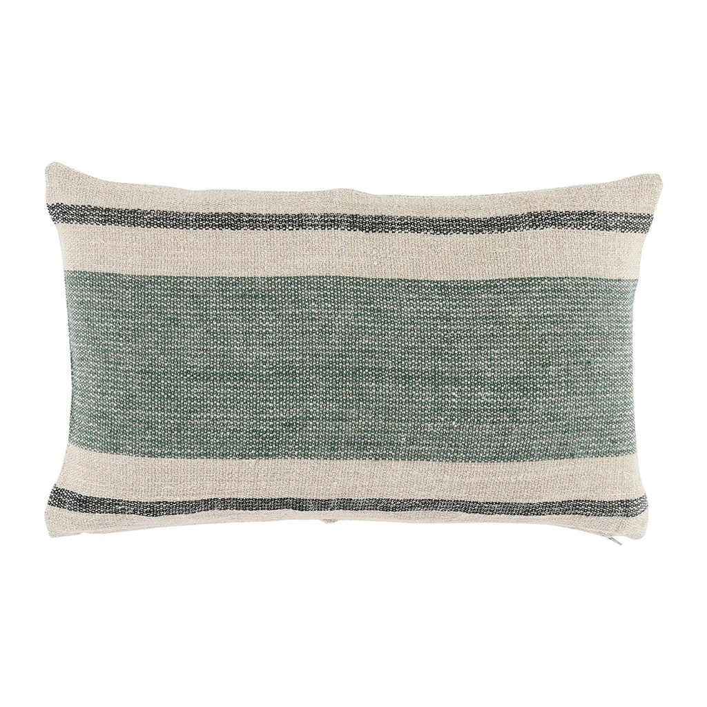 Housse De Coussin En Lin Thym 50x30cm - Hemlin 3 Housse De Coussin En Lin Thym 50x30cm - Hemlin