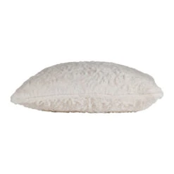 Housse De Coussin En Tissu Blanc 45x45cm - Félien -Magasin De Literie housse de coussin en tissu blanc 45x45cm felien 79085 79085 DET01 WEB