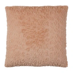 Housse De Coussin En Tissu Rose 45x45cm - Félien