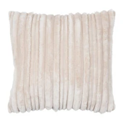 Housse De Coussin En Velours Côtelé écru - Klosen