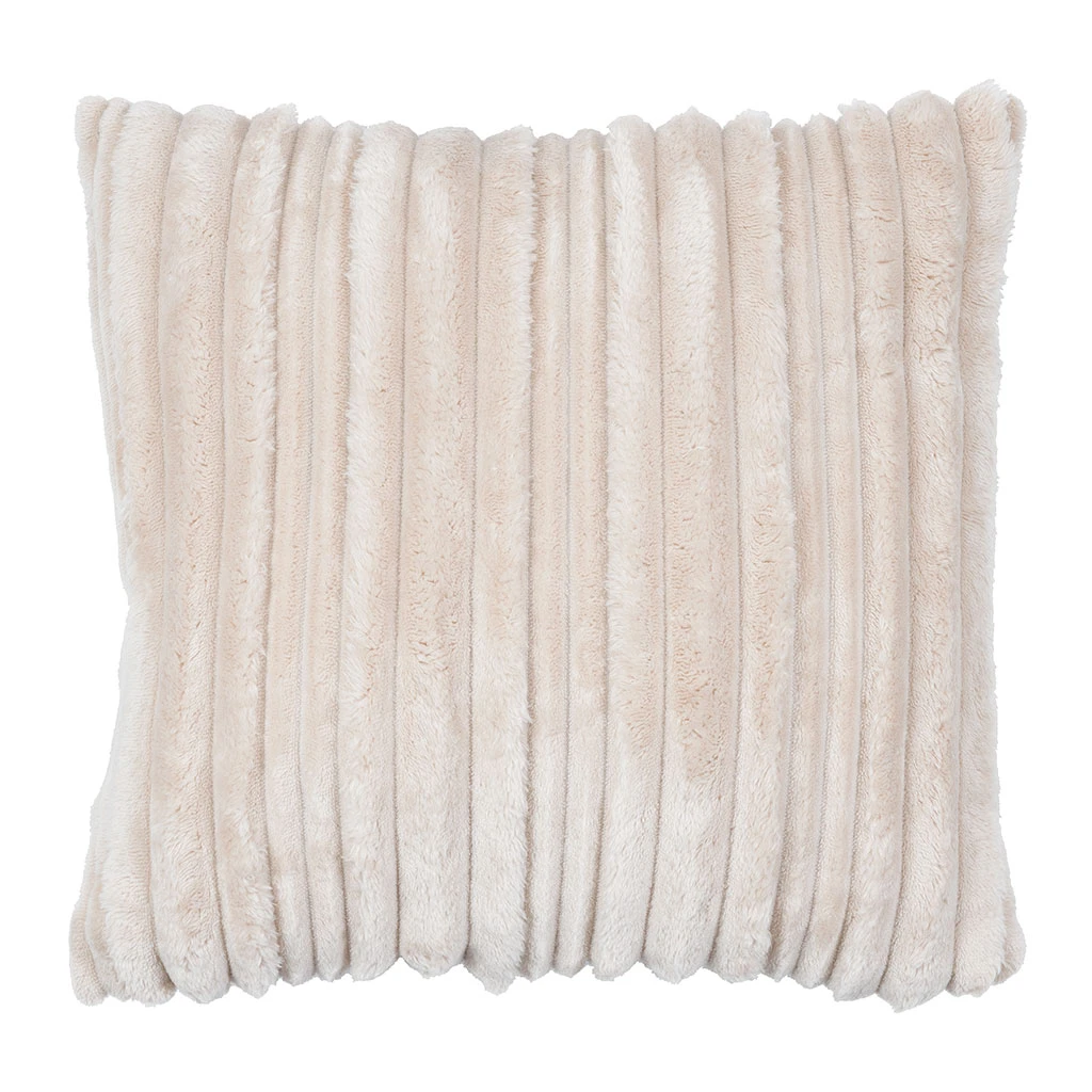 Housse De Coussin En Velours Côtelé écru - Klosen 3 Housse De Coussin En Velours Côtelé écru - Klosen
