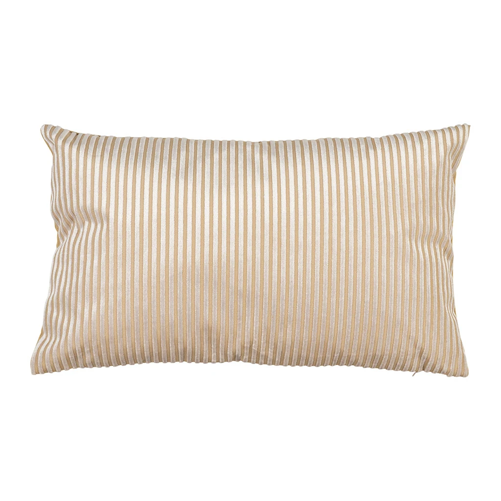 Housse De Coussin En Velours Côtelé Ivoire 50x30cm - Klosen 3 Housse De Coussin En Velours Côtelé Ivoire 50x30cm - Klosen