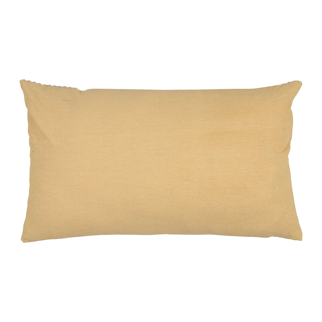 Housse De Coussin En Velours Côtelé Ivoire 50x30cm - Klosen 4 Housse De Coussin En Velours Côtelé Ivoire 50x30cm - Klosen – Image 2