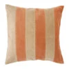 Housse De Coussin En Velours Coton Rayé écru Et Terracotta 45x45cm - Klosen 2 Housse De Coussin En Velours Coton Rayé écru Et Terracotta 45x45cm - Klosen -Magasin De Literie housse de coussin en velours coton raye ecru et terracotta 45x45cm klose 78401 DEB WEB