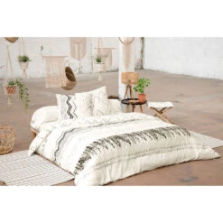 Housse De Couette 240x220 Cm Et 2 Taies D'oreiller 60x60cm Berbère - Gaia