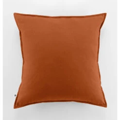 Taie D'oreiller En Flanelle Tomette 63x63cm - Candice