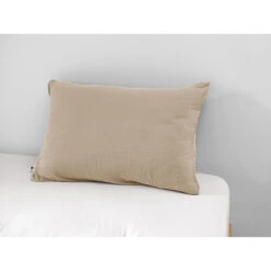 Taie D'oreiller En Gaze De Coton Ficelle 50x70cm - Gaia