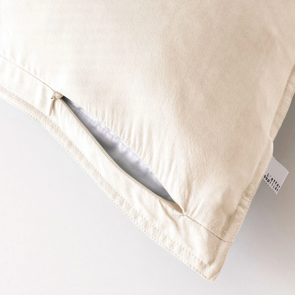 Taie D'oreiller En Lyocell Pampa 50x70cm - Lysandre 4 Taie D'oreiller En Lyocell Pampa 50x70cm - Lysandre – Image 2