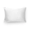 Taie D'oreiller En Soie Blanc 76x51cm -Magasin De Literie taie d oreiller en soie blanc 76x51cm 683030 683030 FRN01 WEB